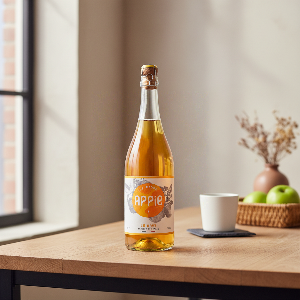 Appie Cidre brut 4,7 % 75 cl