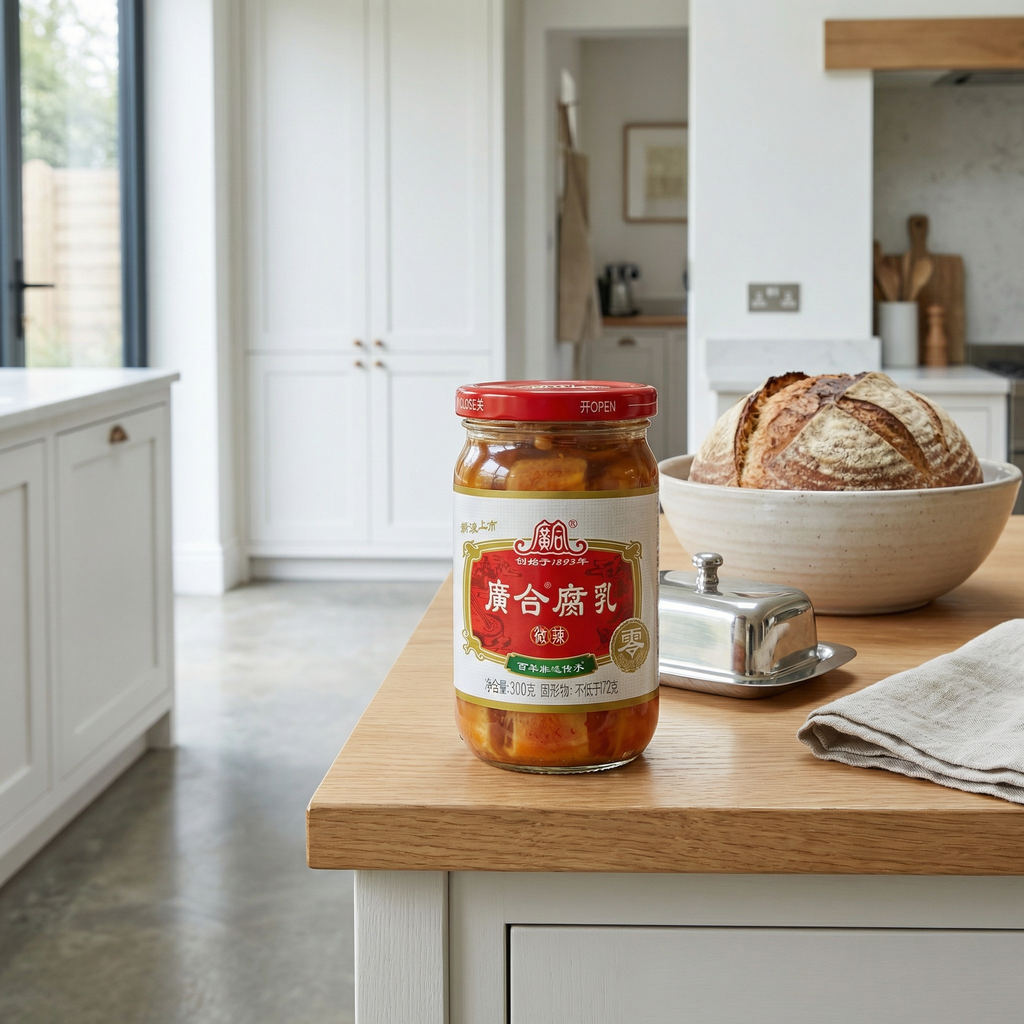 GuangHe Tofu fermenté (légèrement épicé) 300 g