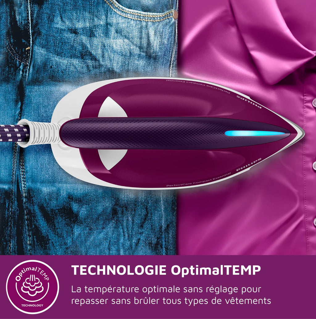 Centrale Vapeur Philips GC6842/30 PerfectCare Compact Bleue 1.3L