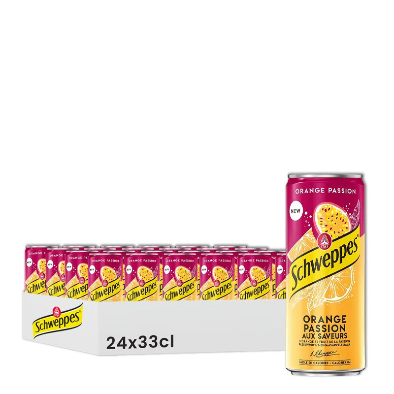Schweppes Orange passion - 24 x 33 cl