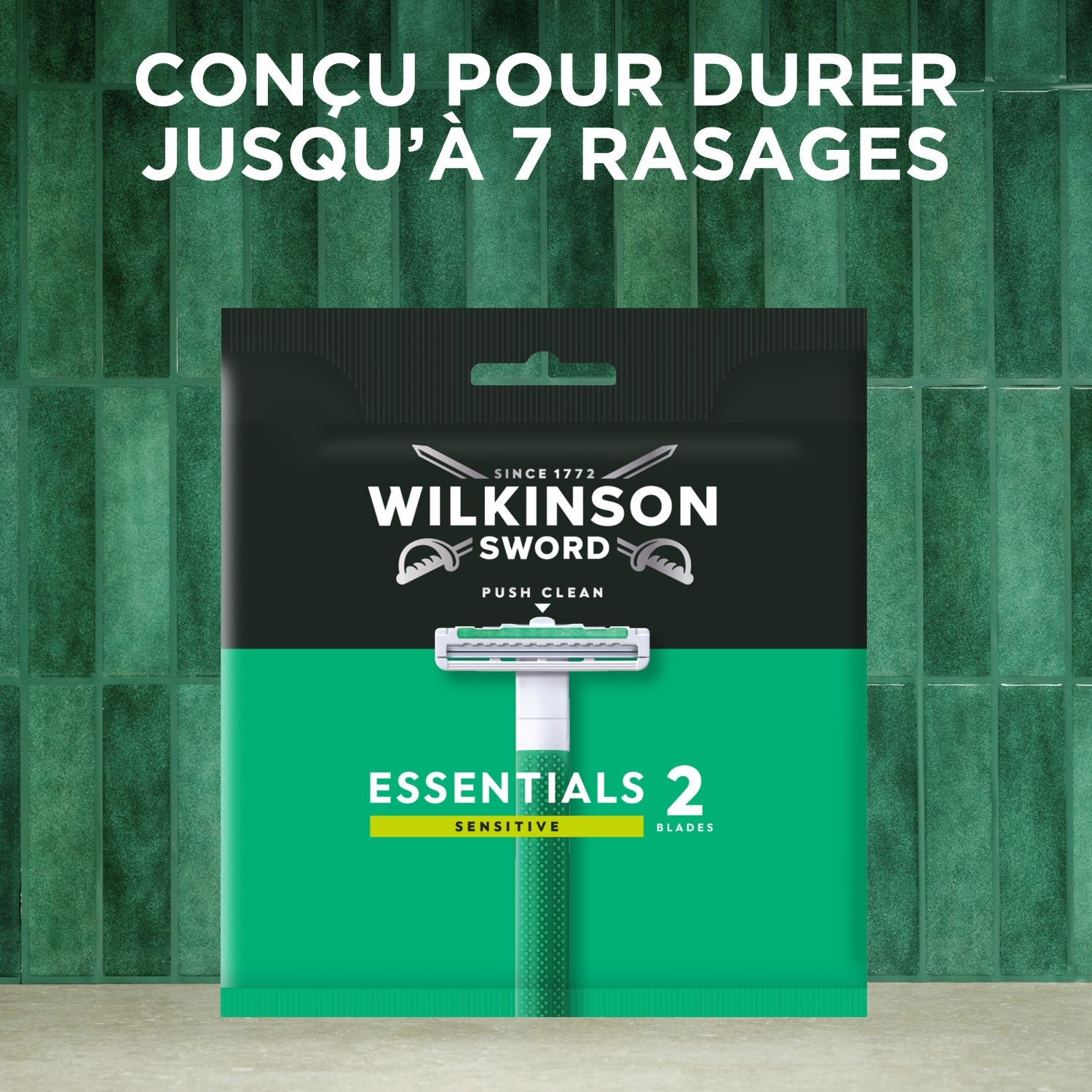Rasoirs Jetaux WILKINSON Extra2 Sensitive - Lot de 5