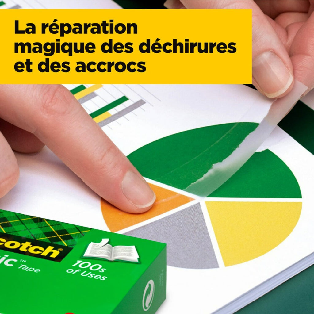 Ruban adhésif Scotch, pack économique, 33 m x 19 mm, 24 rouleaux/lot