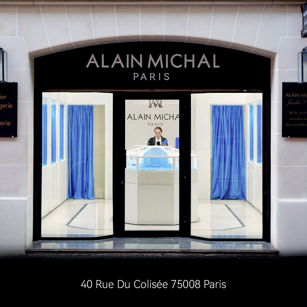 ALAIN MICHAL Collier Attachment en Argent
