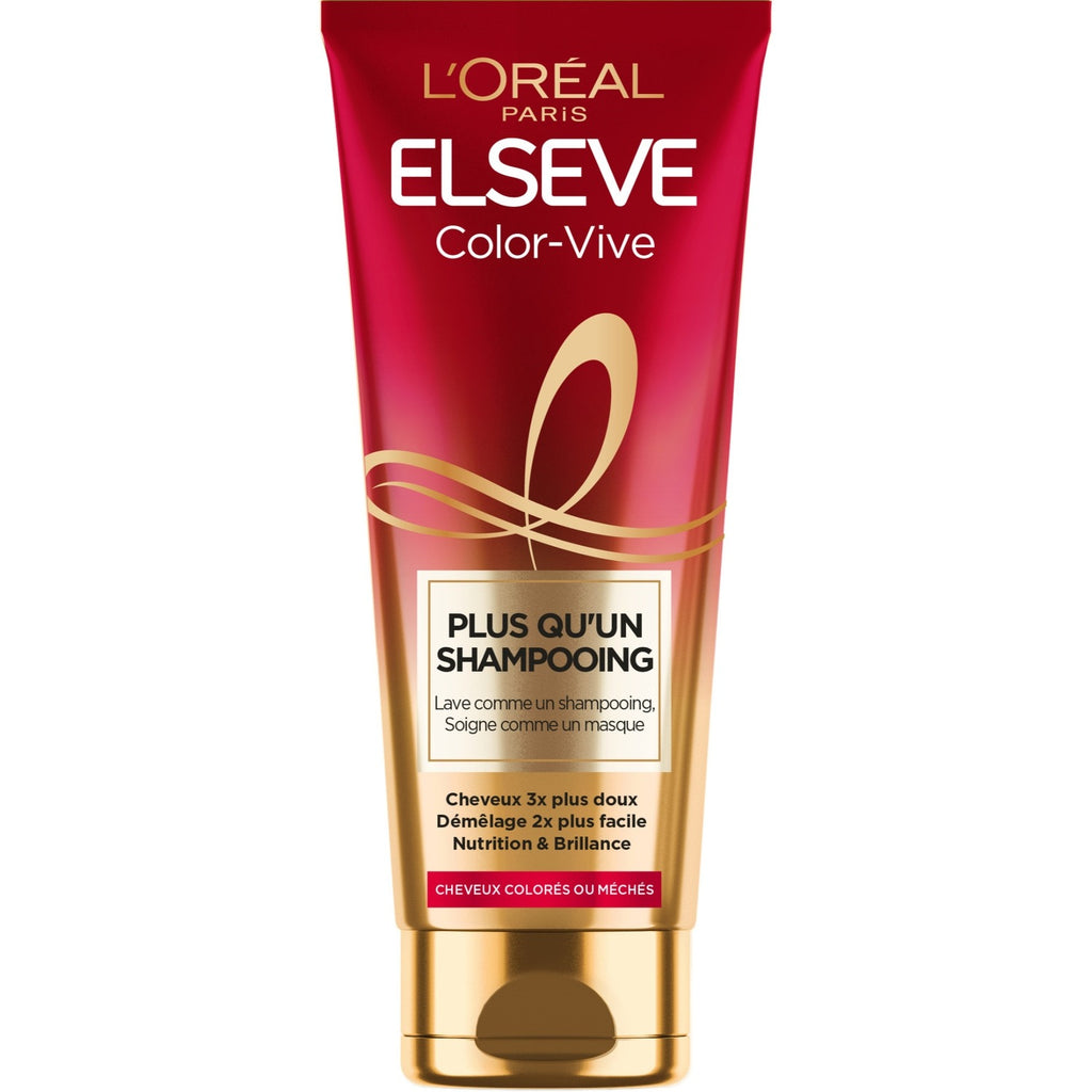 L'Oréal Paris Elseve Shampooing + Après-shampooing 2-en-1 200 ml - Color Vive