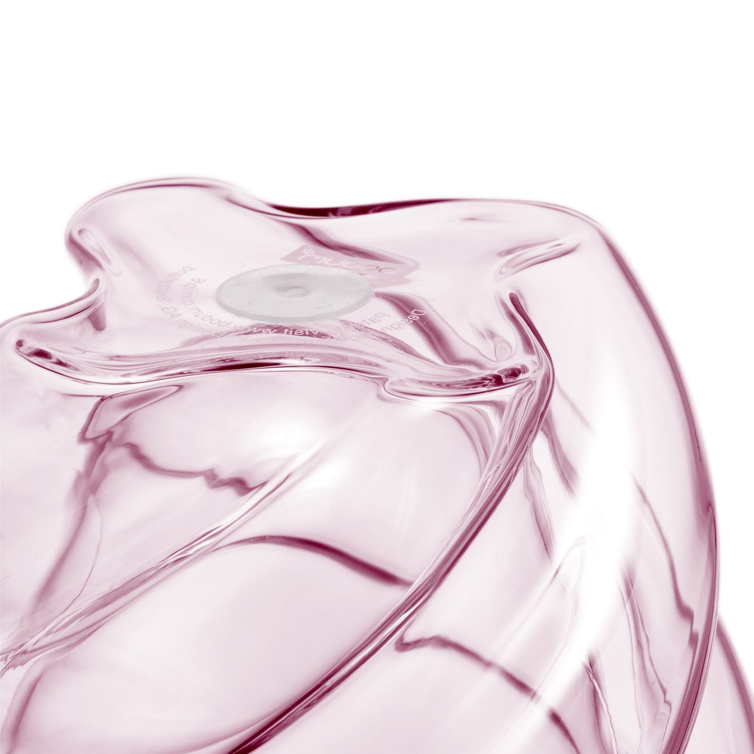 Bodum Verres à double paroi Pavina Paris, Lot de 6, Rose transparent, 270 ml, Compatibles lave-vaisselle, Verre borosilicate soufflé bouche