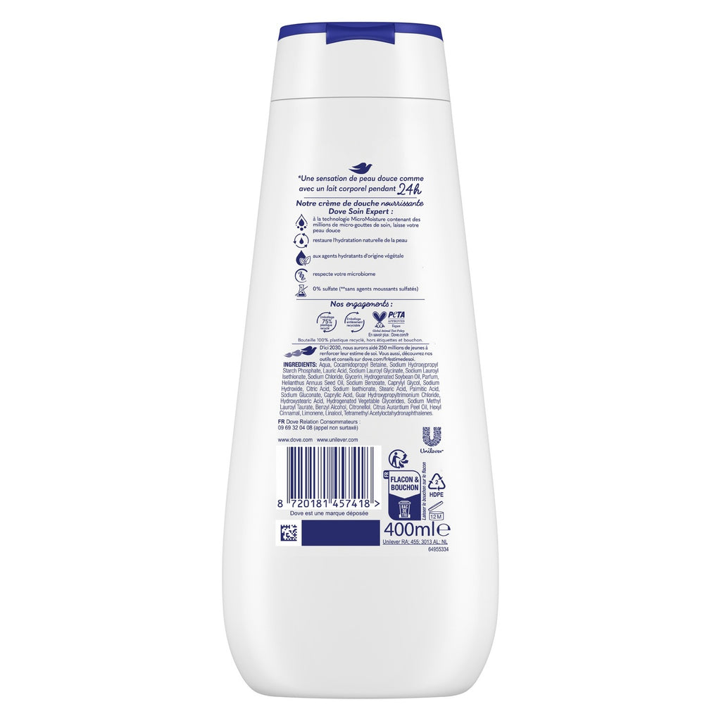 DOVE Gel Douch Advanced Care Nourrissant 400ml