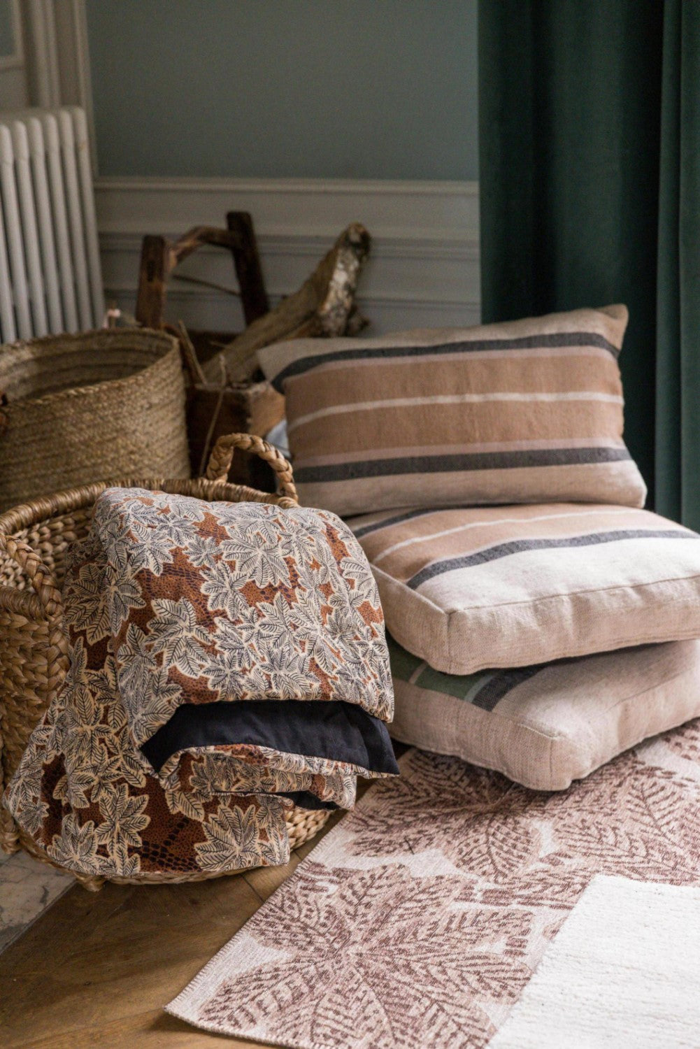 HOUSSE de COUSSIN GATSBY SIENNE