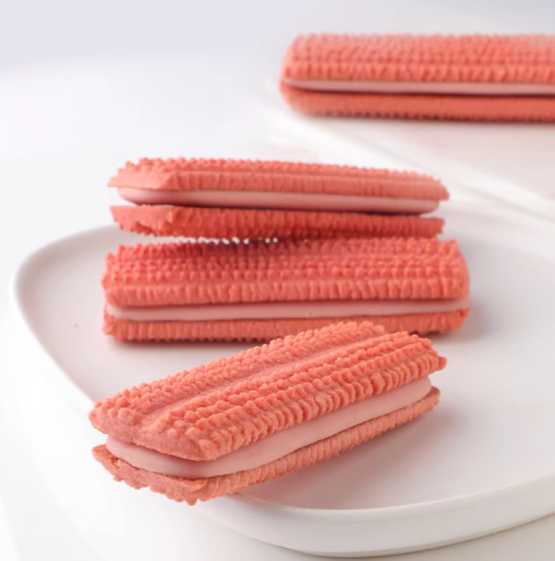 Franzzi Biscuits fourrés saveur red velvet et fraise 92 g