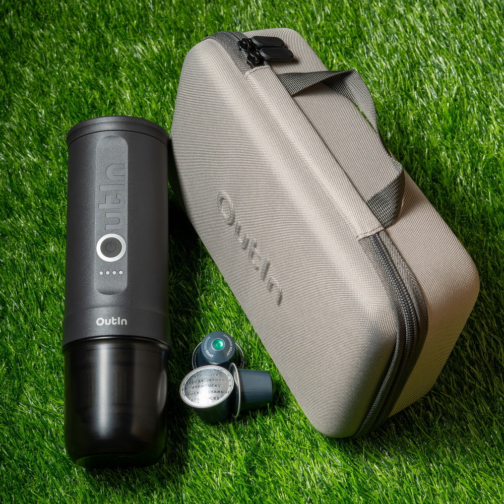 OutIn Nano Machine à Expresso Portable - Gris Sidéral