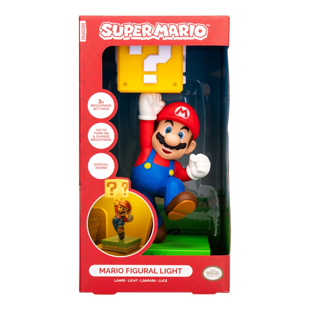 Super Mario Lampe LED Diorama - Sous licence officielle - Alimentation USB