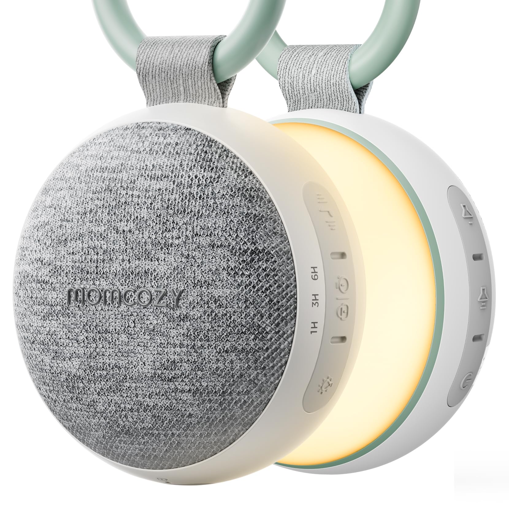 Momcozy Machine à bruit blanc WN06 - Vert et blanc