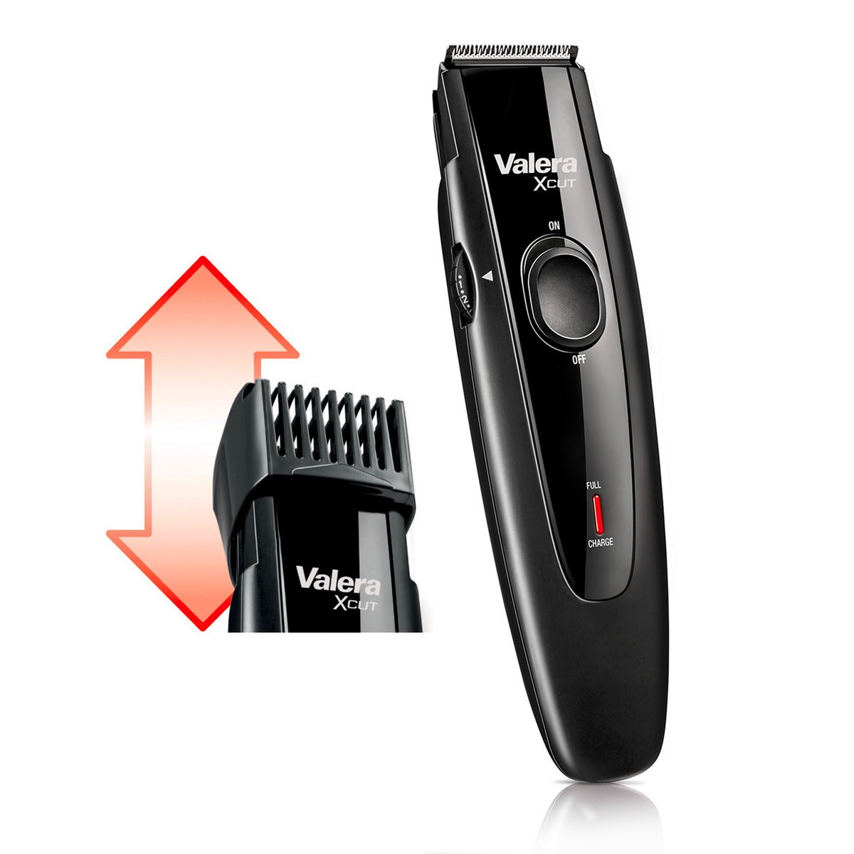 VALERA Tondeuse à barbe avec hauteur de coupe réglable de 0,5 mm à 15 mm - fabriqué en Suisse