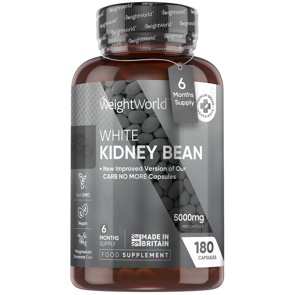 WeightWorld Extrait de haricots blancs 5000 mg - 180 gélules