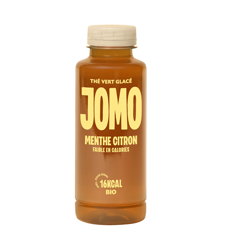 JOMO Thé vert glacé menthe citron pack de 12x35cl