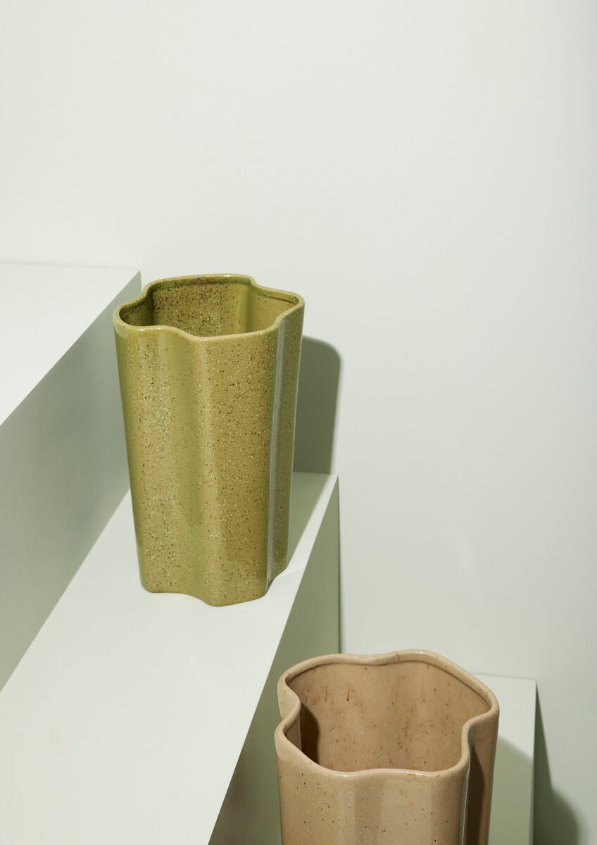 Hübsch Vase Sapo Marron