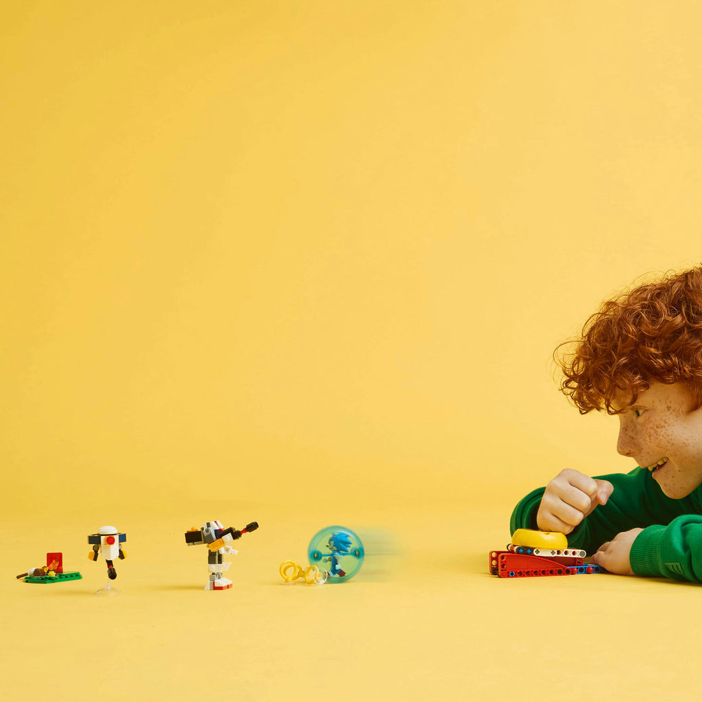 LEGO Sonic 77001 Conflit au feu de camp de Sonic