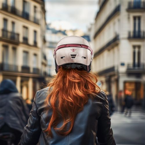 CASR LED GLOW Casque avec LED intégrées taille L - Rose