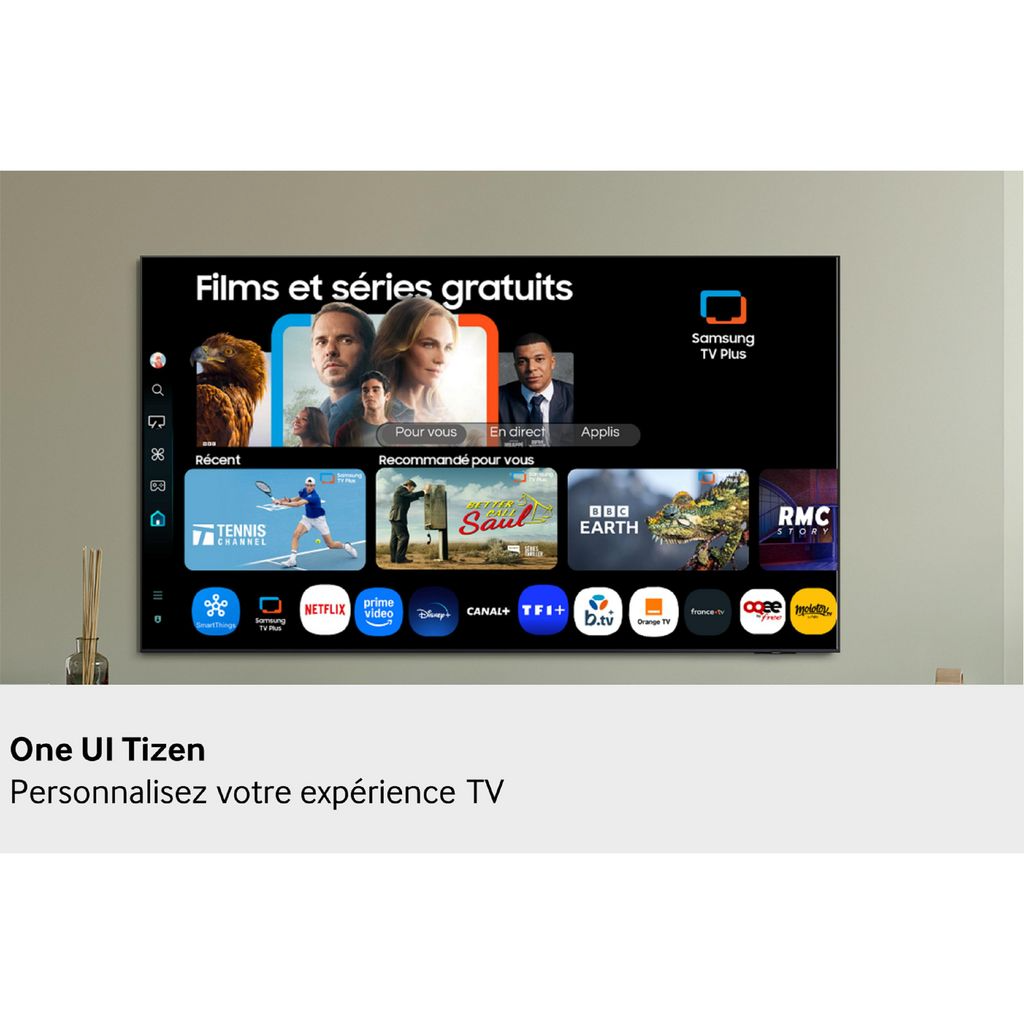 Samsung téléviseur 4K Crystal UHD série U7005F 2025 - 75 pouces
