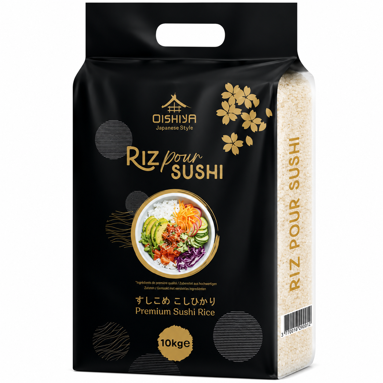 OISHIYA Riz à sushi - 10 kg