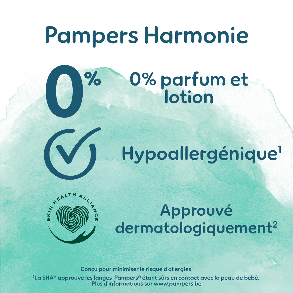 Pampers Harmonie Couches bébé taille 5 - 19 couches