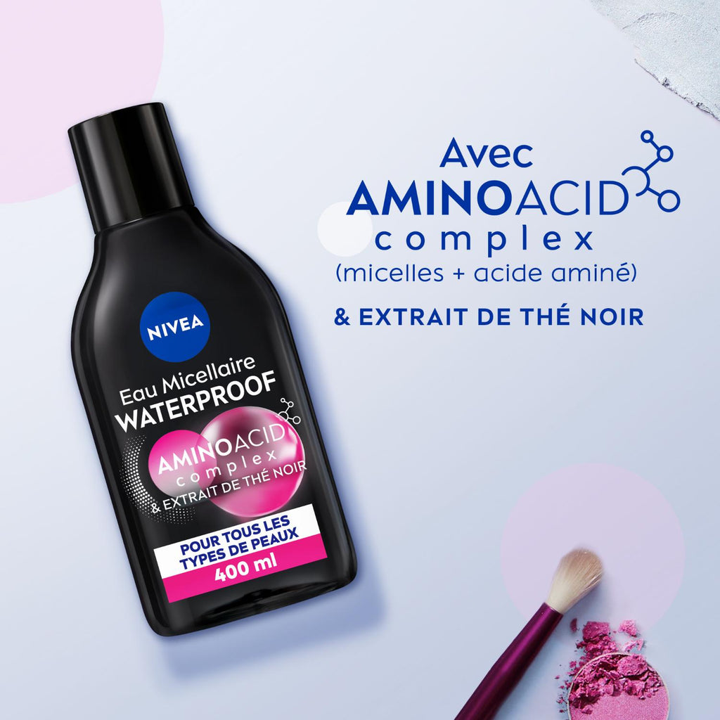 NIVEA Expert Lotion nettoyante biphasée micellaire waterproof - 400 ml