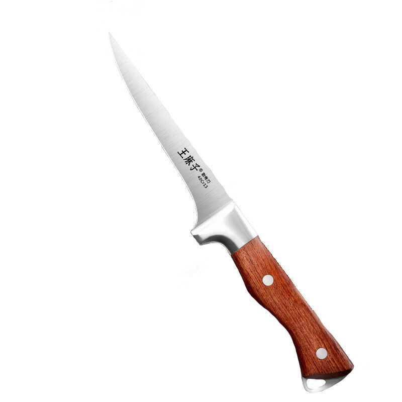 Wangmazi couteau spécial à désosser, boucher commercial, abattage professionnel, pour parer les cuisses de bœuf, mouton et porc, dépeçage tranchant, couteau pointu de découpe