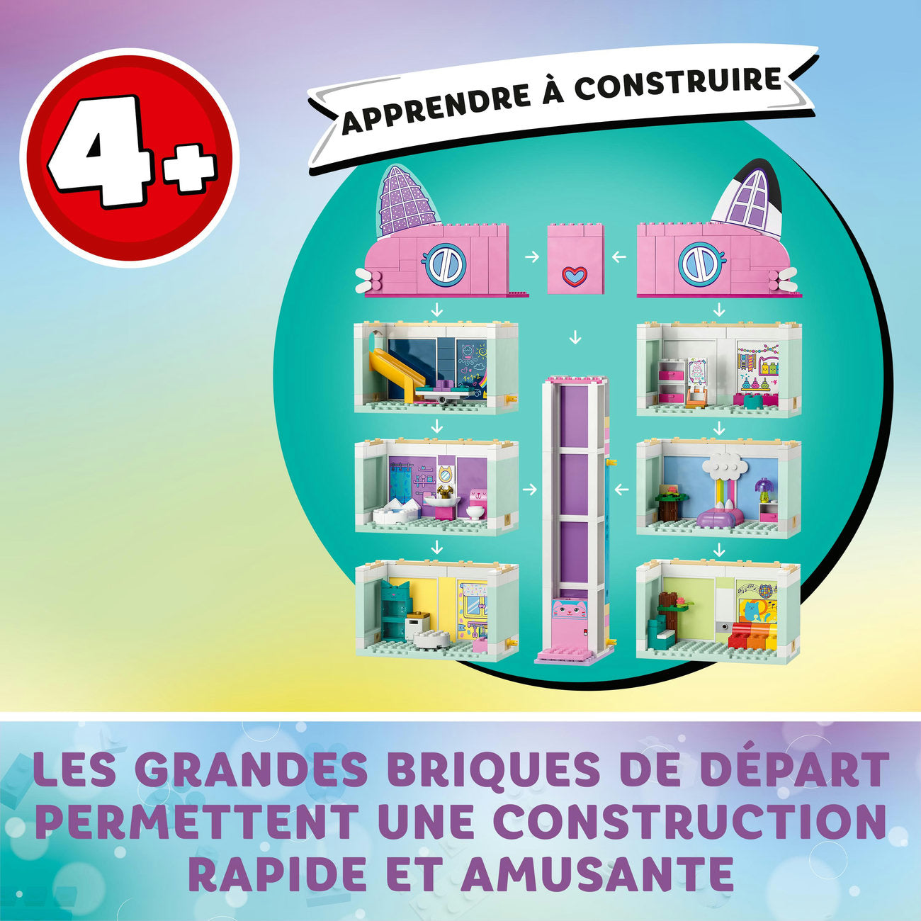 LEGO Gabby's Dollhouse 10788 La maison magique de Gabby