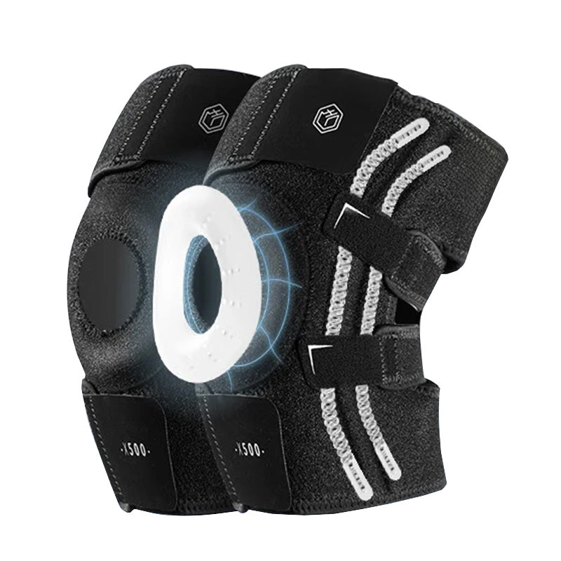 Ochama Genouillères de sport, Lot de 2, Modèle été pour hommes et femmes, Adaptées au basket-ball, randonnée, haltérophilie, Protection du ménisque et maintien articulaire