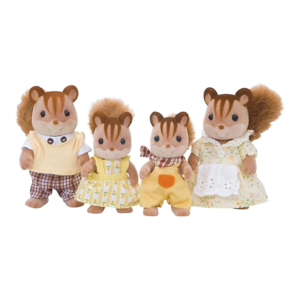 Sylvanian Families La famille Écureuil Roux