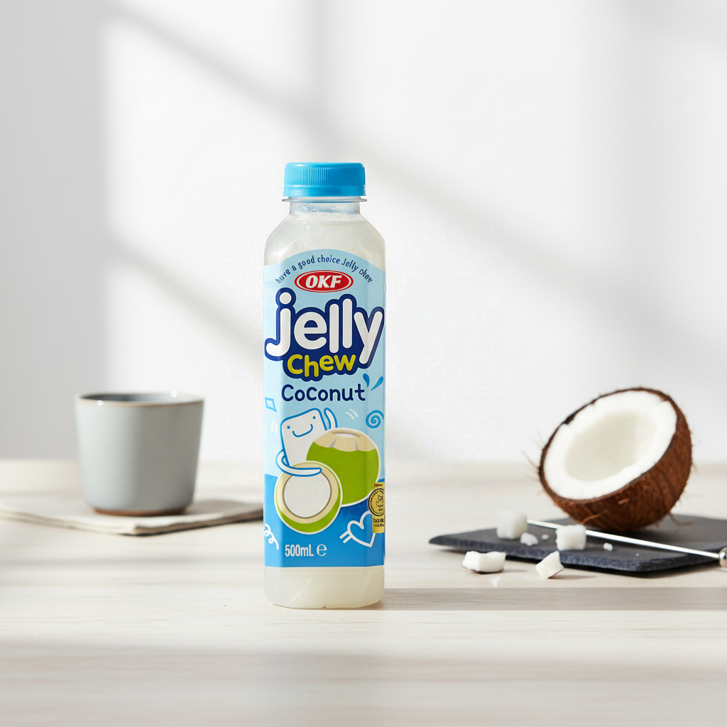 OKF Boisson à la noix de coco avec gelée - 500 ml