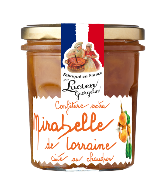 LUCIEN GEORGELIN Confiture extra de mirabelle de Lorraine - 350 g