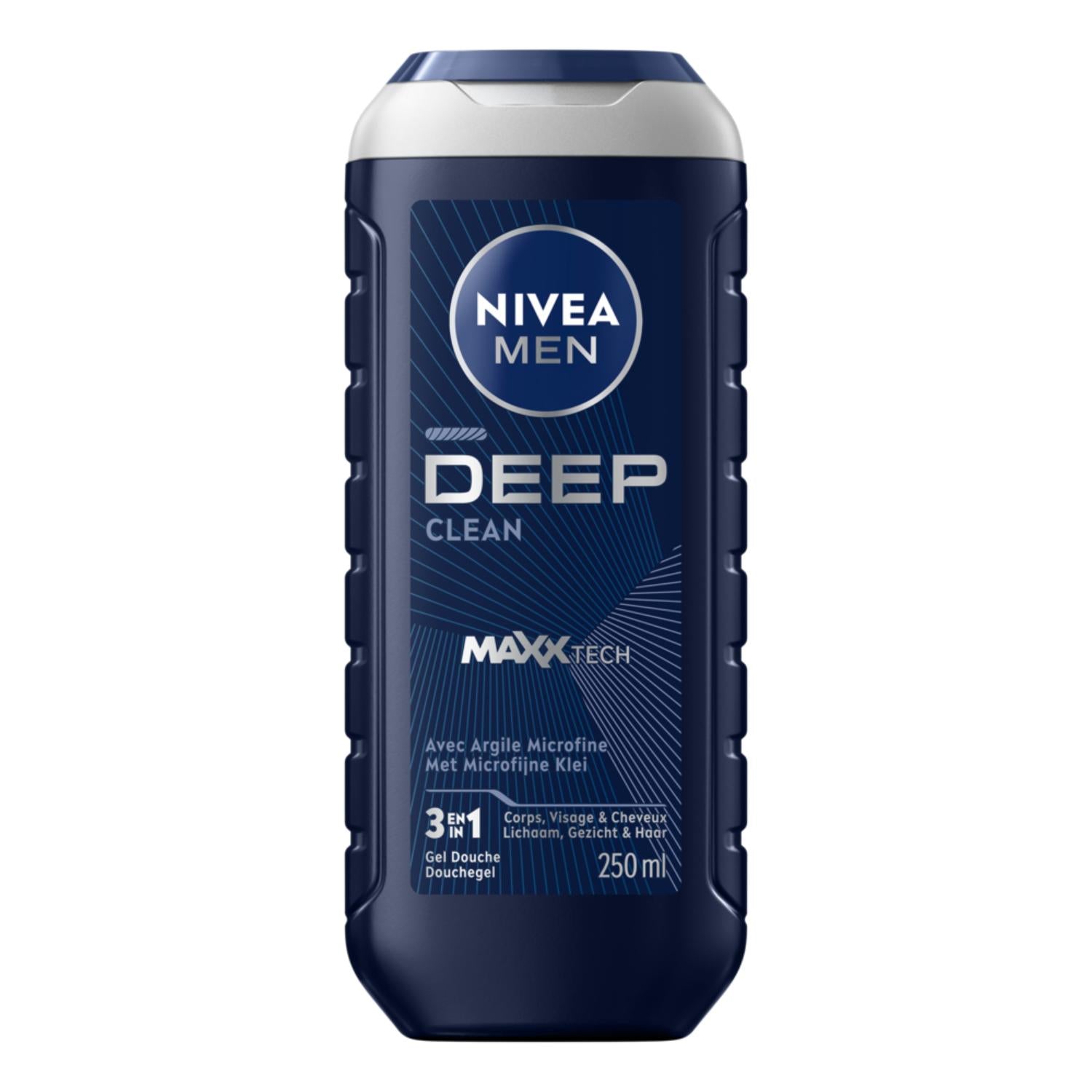 NIVEA MEN DEEP Clean Gel Douche 250 ml