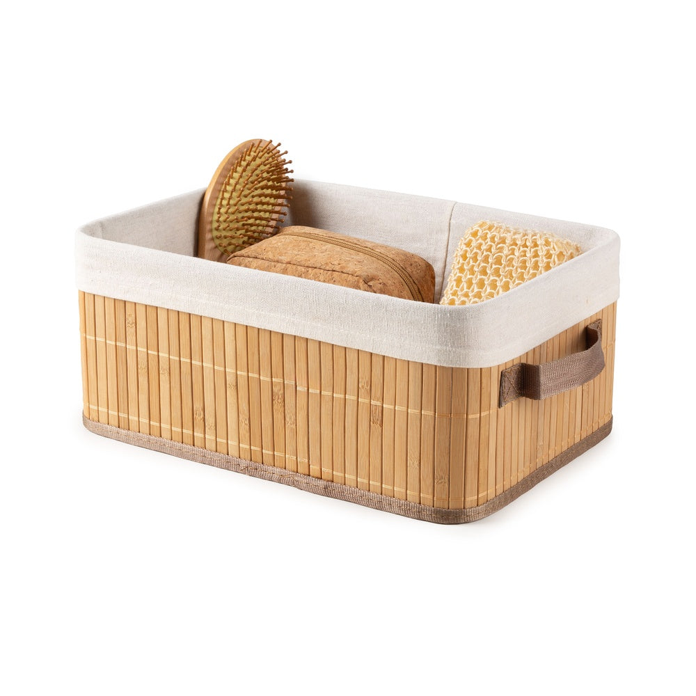 COMPACTOR Panier de Rangement Pliable en Bambou