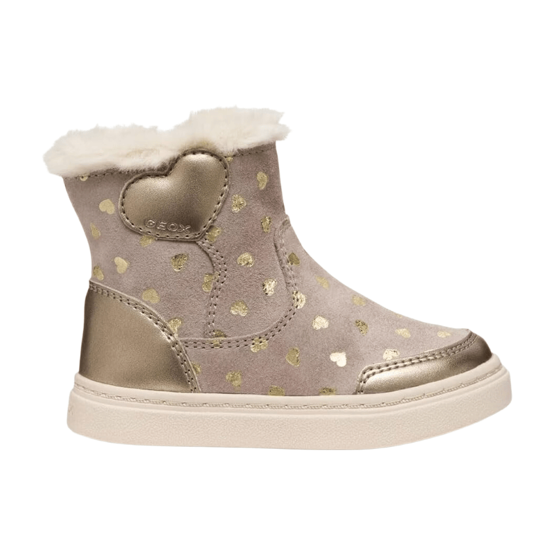 GEOX Nashik Bottines Femme Beige Foncé