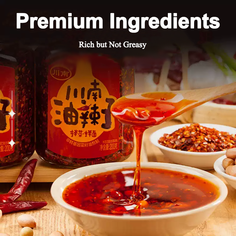 Chuan Nan Huile pimentée - 262 g