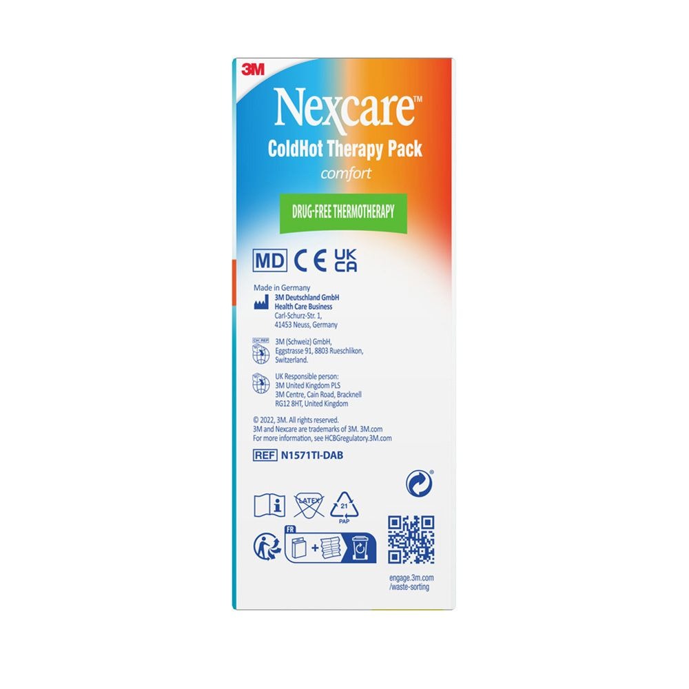NEXCARE™ Pack de Thérapie Froid-Chaleur Comfort N1571TI-DAB, 1/Paquet
