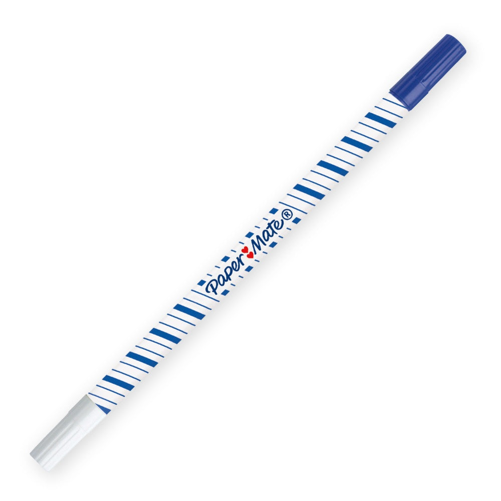 Paper Mate Magic+ effaceur | pointe fine | bleu | lot de 4