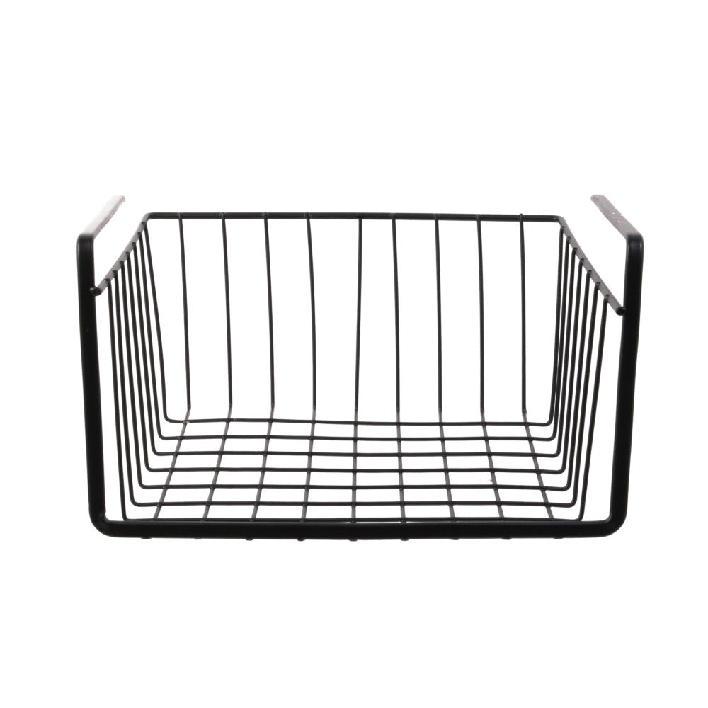 JE CHERCHE UNE IDEE Panier sous étagère en fil métallique