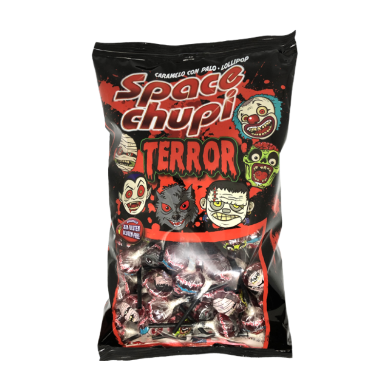 Sachet de sucettes colorant la langue 190 g