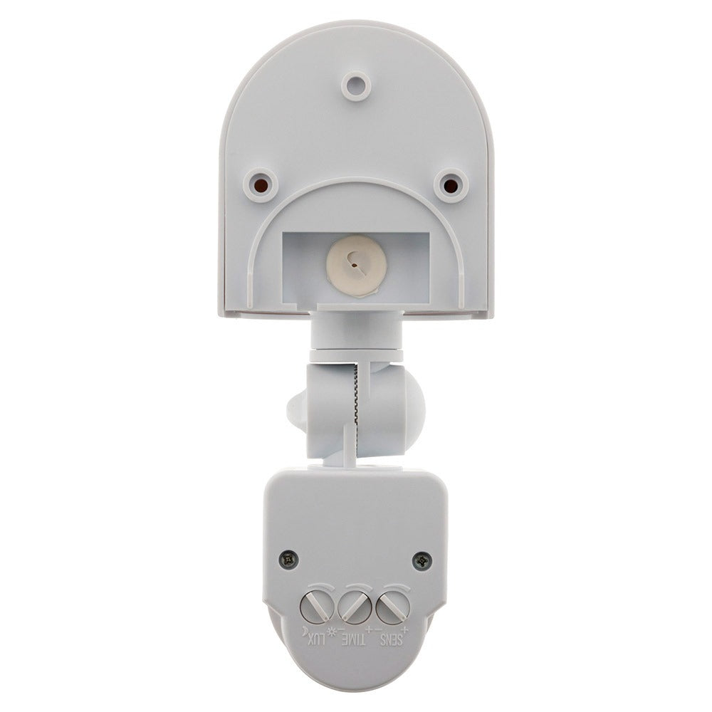 Détecteur mouvement IP44 - tête orientable - 1200W - Blanc - Zenitech