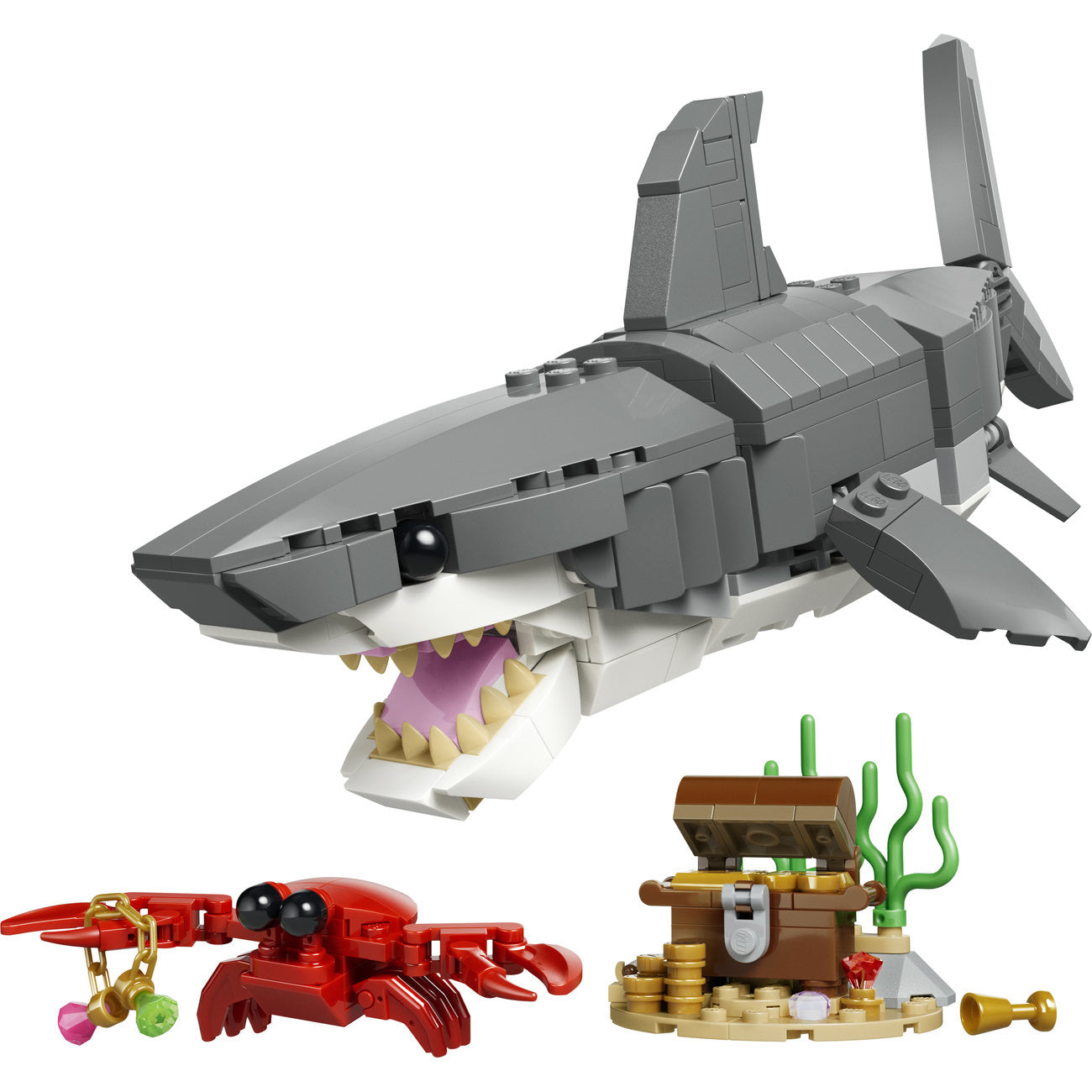 LEGO Creator 31381 Le redoutable requin et le coffre au trésor