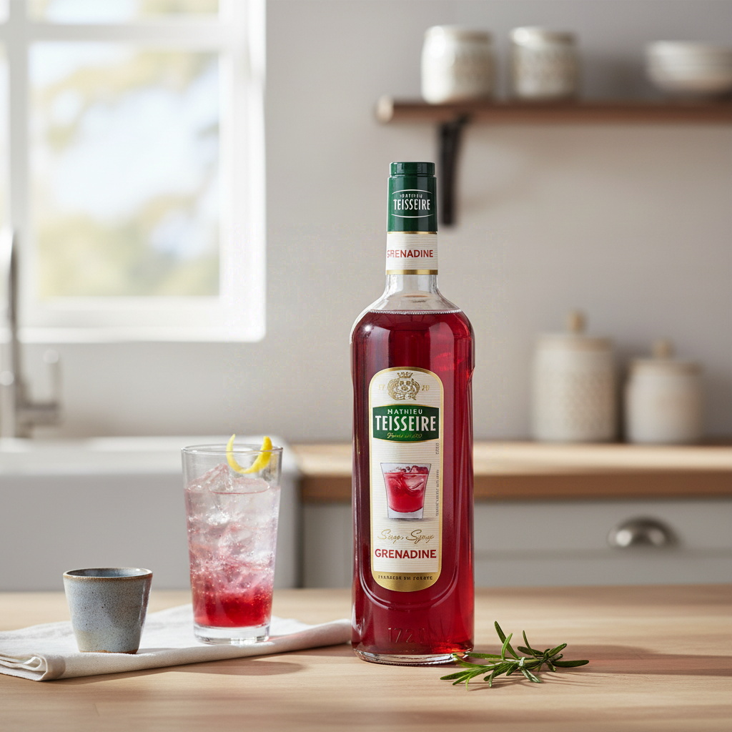 TEISSEIRE Sirop grenadine - 1 L