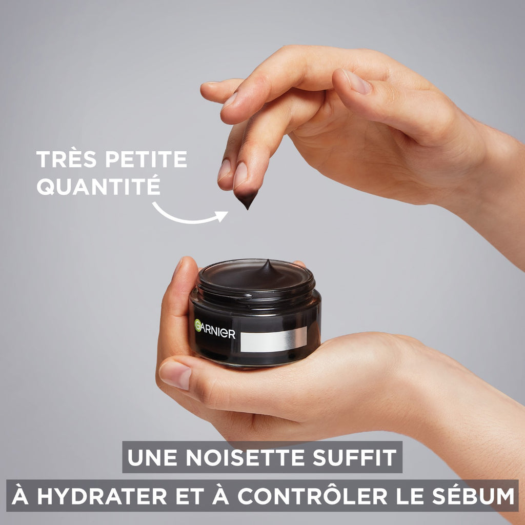 Garnier PureActive Soin Matifiant Quotidien au Charbon 50ml