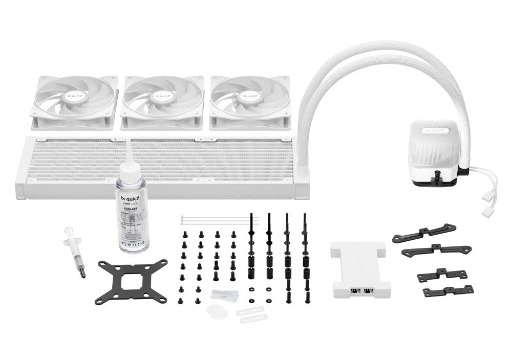 be quiet! LIGHT LOOP 360 mm Blanc