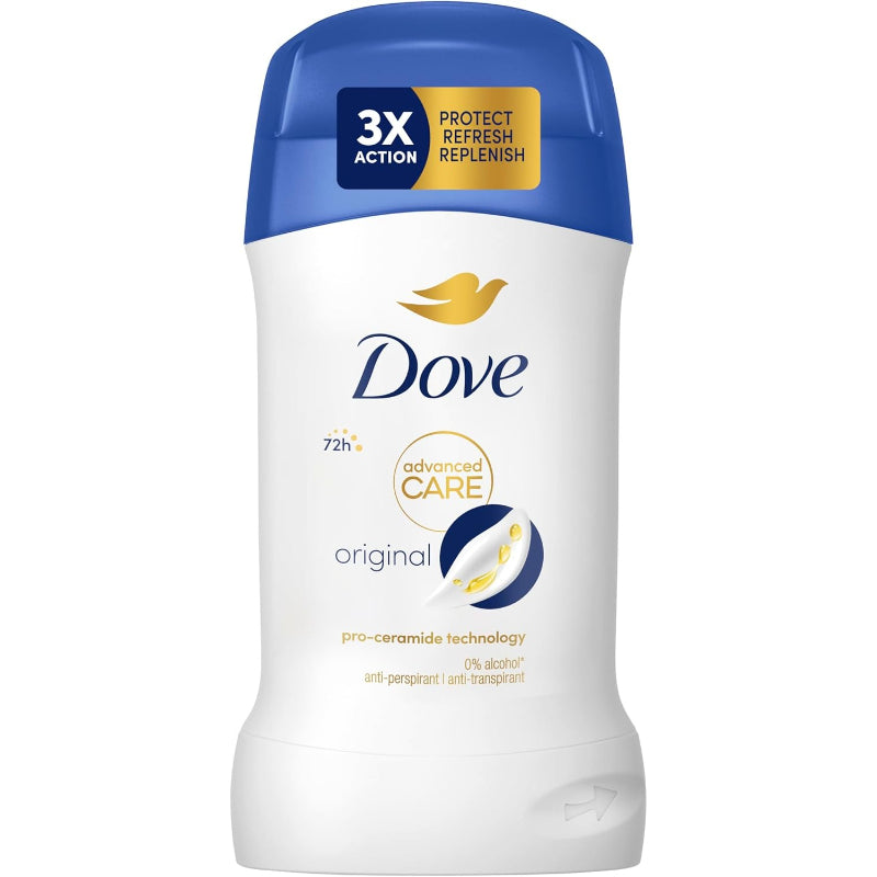 DOVE Stick Déodorant Anti-transpirant Soin Avancé Original - 50 ml