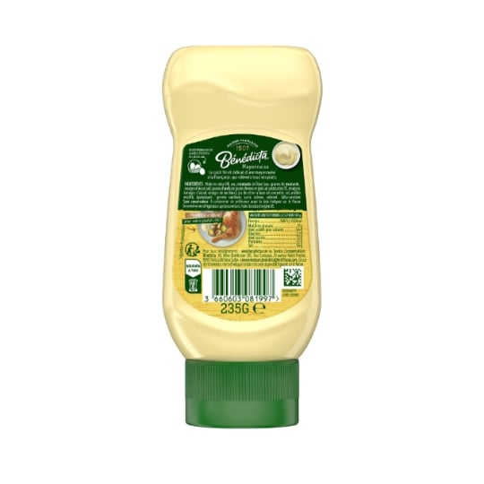 BENEDICTA mayonaise nature flacon 235g