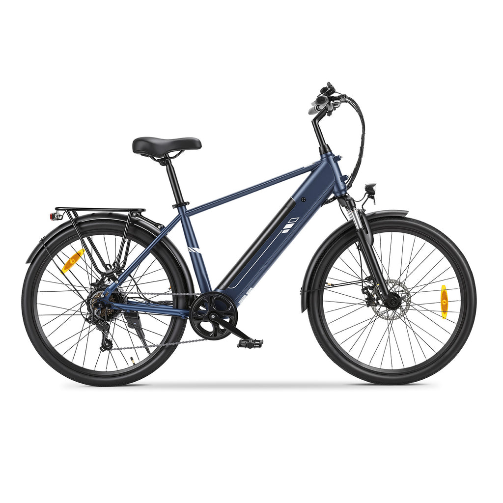 Roamer 2 High-Step 250 W 26 pouces 36 V 15,6 Ah 7 vitesses 45 Nm 100 km Autonomie maximale Vélo de trekking avec frein à disque mécanique & frein électrique
