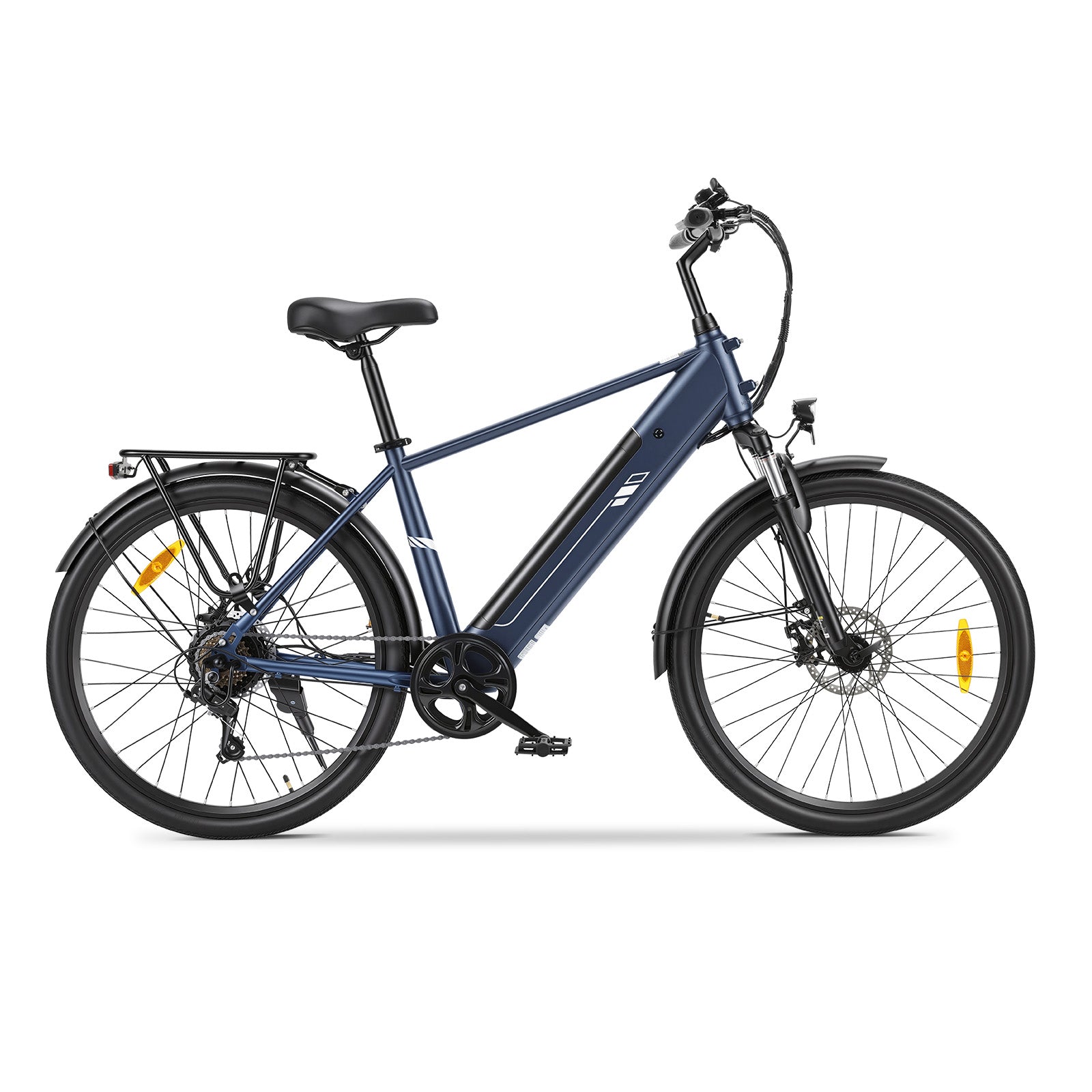 Roamer 2 High-Step 250 W 26 pouces 36 V 15,6 Ah 7 vitesses 45 Nm 100 km Autonomie maximale Vélo de trekking avec frein à disque mécanique & frein électrique
