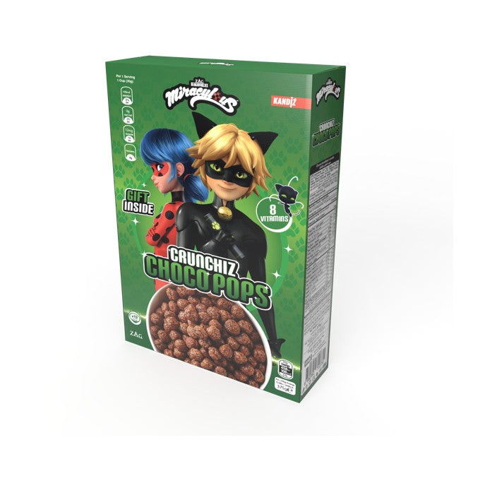 Céréales Crunchy Choco Pops 375 g