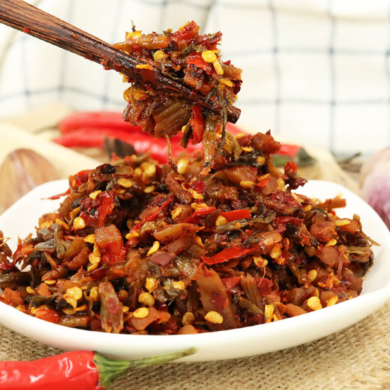 Lao Gan Ma Légumes marinés épicés 188 g
